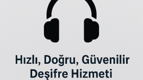 net doğru ve hızlı deşifre ederim