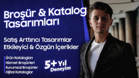 profesyonel broşür ve katalog tasarımları yapabilirim