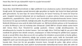 3 saatlik bir deşifrenin bir kısmı