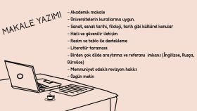 isteğinize uygun makale yazarlığı yaparım