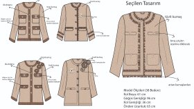 marka kimliği doğrultusunda giyim koleksiyonu tasarlarım