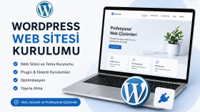 wordpress sitenizi kurabilirim