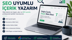 web siteniz için SEO uyumlu profesyonel içerikler yazarım