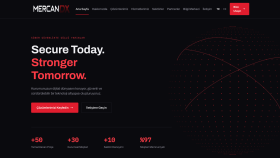 MERCAN DX – Siber Güvenlik Firması Kurumsal Web Sitesi