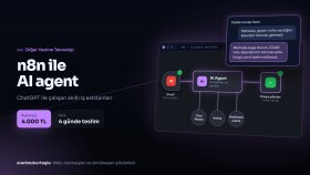 n8n ile yapay zeka destekli AI agent kurarım