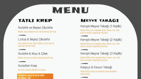 Bi slice Menü Tasarımı