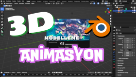 3D animasyon ve modelleme yapabilirim