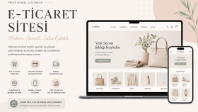 size profesyonel kalitede e-ticaret sitesi yapabilirim