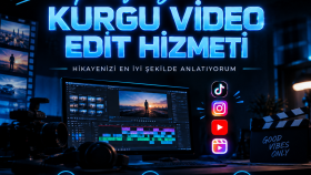 videolarınızı isteğiniz doğrultusunda editlerim