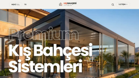 Ben kış bahçesi firması için kurumsal site yaptım