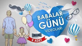 BABALAR GÜNÜ VÎDEOLARI (4 ADET)