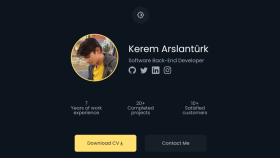 React.JS Portföy Tasarımı