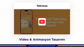 Teknosa - Mobile Uygulama Jenerik Videosu