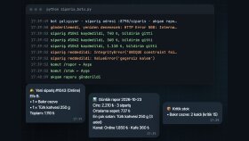 Kum Kahve – Telegram Sipariş Botu