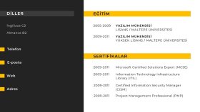cv yazarım