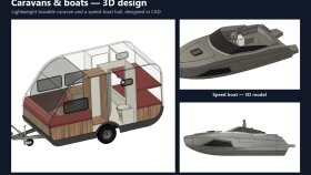 karavan, tiny house ve römork şasisi tasarlarım