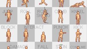 Pixel Art Karakter Animasyonları