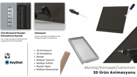 3D ürün montaj/tanıtım/lansman animasyonları yaparım