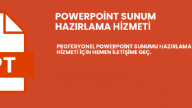 PowerPoint ile profesyonel sunumlar hazırlarım