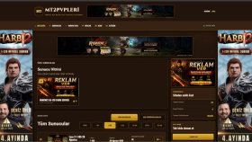 Mt2 pvp server tanıtım sitesi