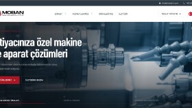 Moban Makine - Kurumsal Website