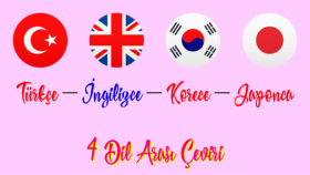 Japonca Türkçe, İngilizce, Korece arası çeviri yaparım