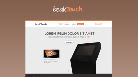Kiosk Projesine ait Website Tasarımı