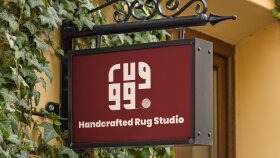 Rug99 – El Yapımı Kilim Stüdyosu için Logo ve Marka Kimliği