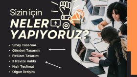 sosyal medya post/hikaye/reklam tasarımı yapıyorum