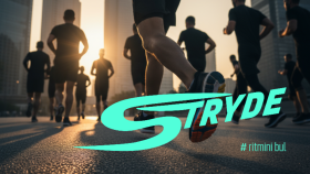 STRYDE Running Club - Spor Logo Tasarımı