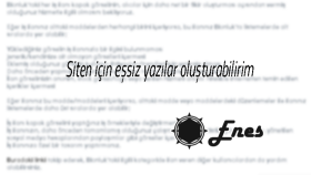 İş örneğim