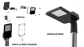 Parça ve Montaj Tasarımı & Görselleştirme