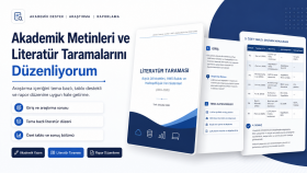 Akademik Metinleri ve Literatür Taramalarını Düzenliyorum