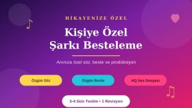 hikayenden şarkı yapabilirim