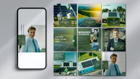 Almanya Solar Enerji Şirketi Sosyal Medya Tasarımları 