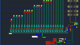 AUTOCAD KONUT KOLON ŞEMASI