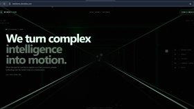 Matrix temalı 3D Kurumsal Web Sitesi Tasarımı