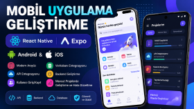 React Native ile modern mobil uygulama geliştirebilirim