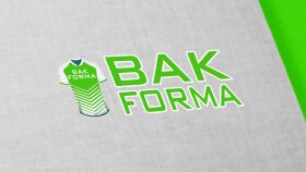 Bak Forma adlı giyim markasına logo çalışmamız