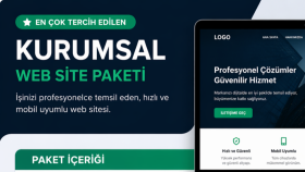 ihtiyaçlarınıza özel web siteleri tasarlarım