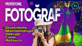 photoshop ile fotoğraf düzenleme işlerinizi yaparım
