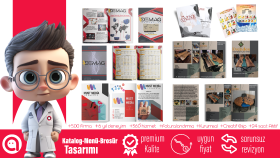 profesyonel menü, broşür ve katalog tasarımlarınızı yaparım
