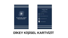 Profesyonel kartvizit tasarımları