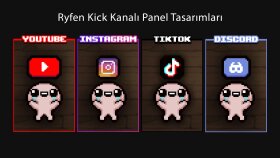 Ryfen Kick Kanalı için yaptığım panel tasarımları