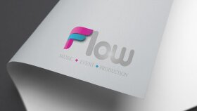 Flow Music-Event-Production Logo Tasarımı