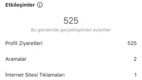 Instagram Keşfet/Satış Çalışması