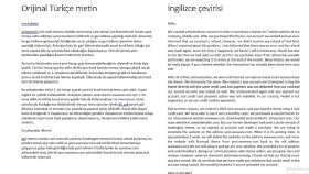 çeviri işlemini gerçekleştiririm