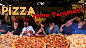 Sınırsız pizza yeme etkinliği için harika youtube kapak foto