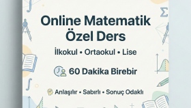matematik özel dersi veriyorum