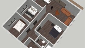 3 Boyutlu Villa - Müstakil Ev Modelleri